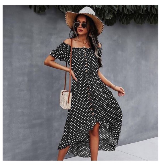 Cotton On | Dresses | Cotton On Women Polka Dot Dress | Poshmark